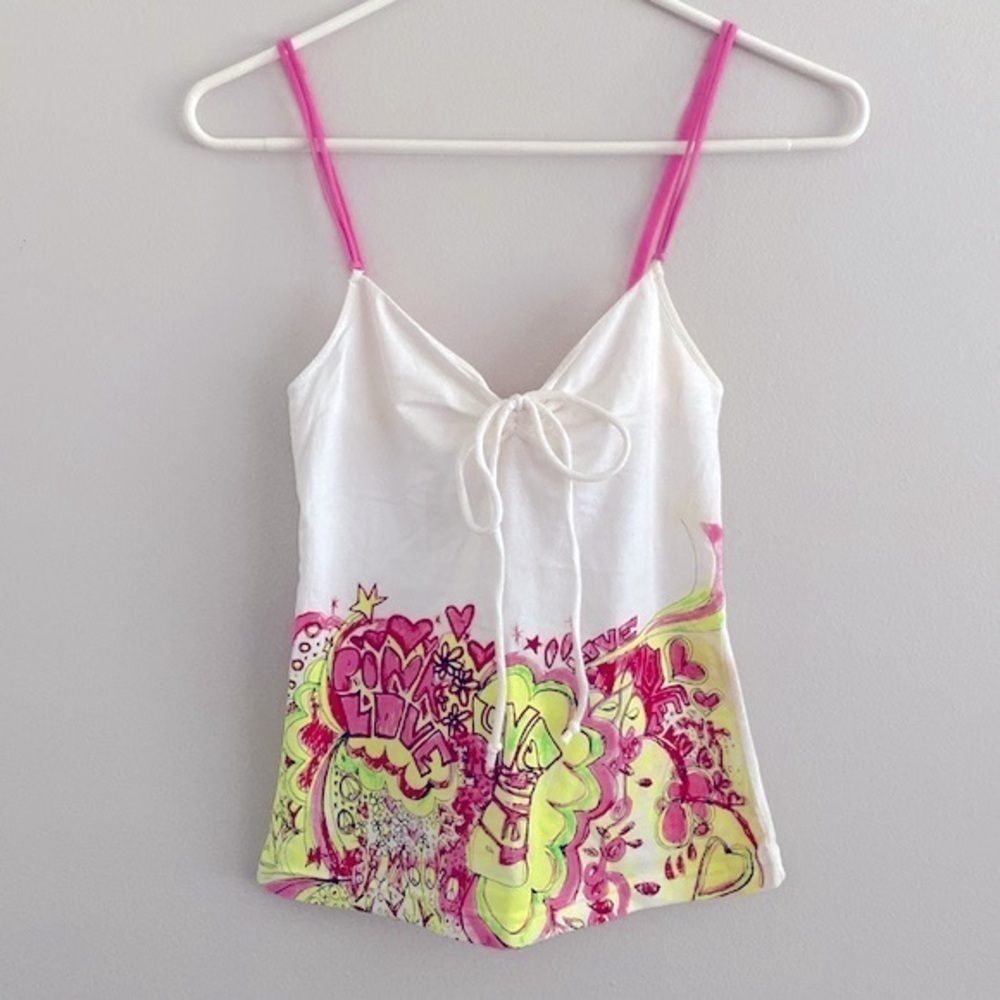 Nwt Vintage Y2k Victoria’s Secret Pink Camisole